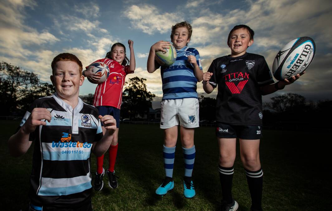  GAME ON: The Hunter junior rugby season kicks off this weekend in age groups from under-6s through to under-18s. Picture: Marina Neil 