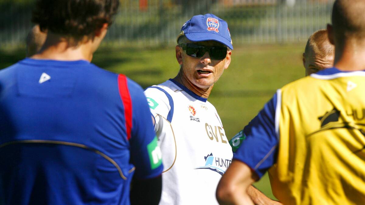 FULL CIRCLE: Gary Van Egmond has returned to the Newcastle Jets and will assist head coach Arthur Papas. Picture: Broc Perks