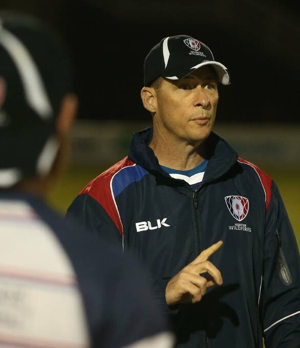 WARY: Toud Louden oversaw a Emerging Wildfires program before returning to Sydney to coach. Picture: Jonathan Carroll