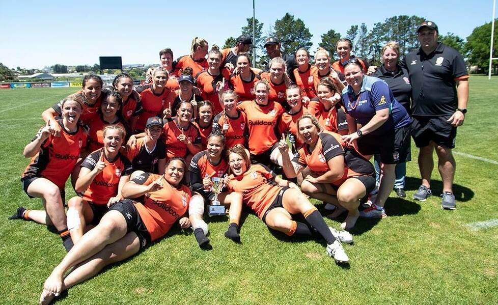 CHAMPIONS: NSW Country after winning the Chikarovski Cup on Sunday.Picture: Josh Brightman