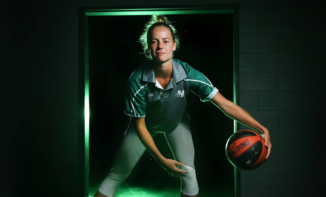 BOUNCE BACK: Cassidy McLean is nearing full fitness after reconstructive surgery on her knee. 