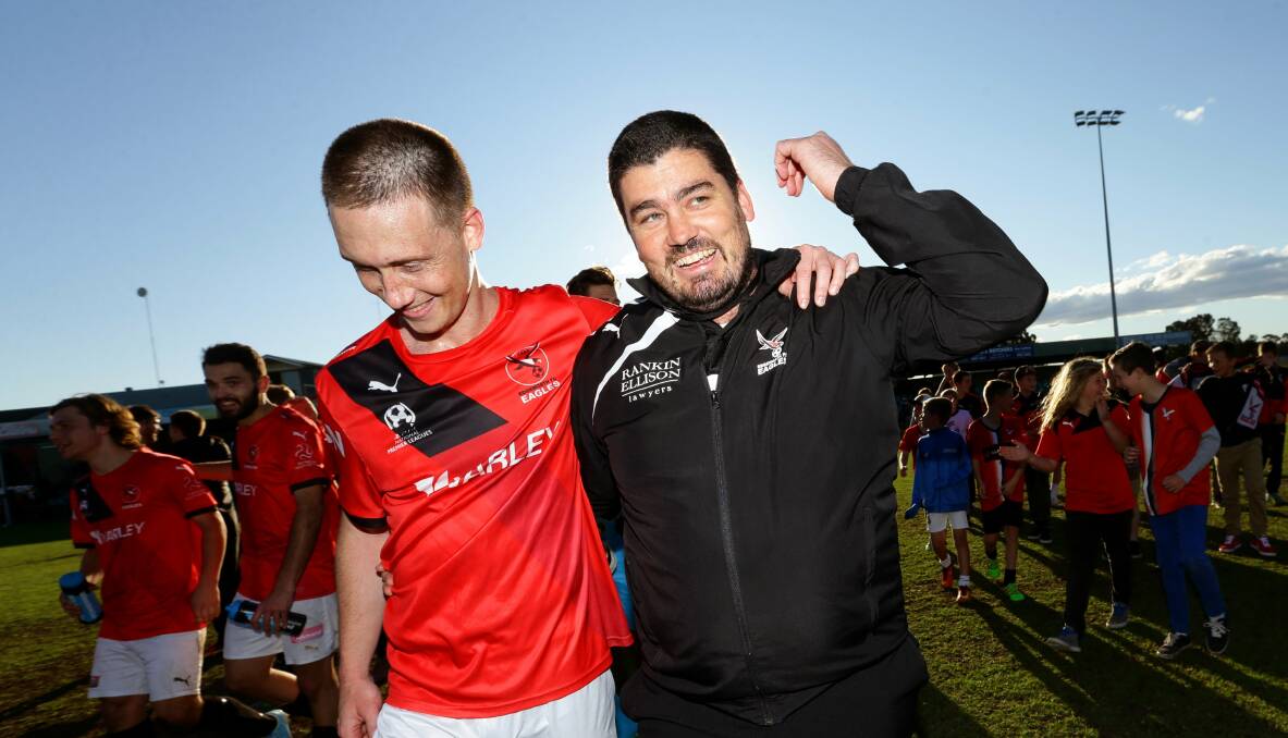 MOVING ON: Four-time premiership-winning Edgeworth coach Damian Zane will take over the reins at Broadmeadow Magic in 2021. Picture: Jonathan Carroll.