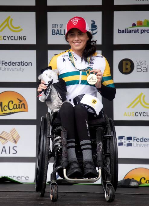 PROGRESS: Lauren Parker was happy with her performances at the Cycling Australia Road Nationals in Ballarat last week. Picture: Getty Images