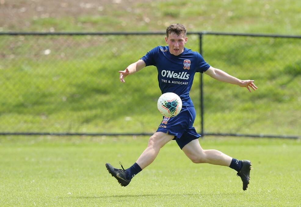 Having a ball: Jets winger finding his feet in A-League
