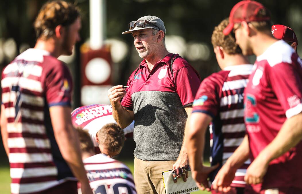 BEEFED UP: Coach Tony Munro has attracted a number of experienced, big-game players to University. How quickly it all comes together will determined how high they climb. Picture: Stewart Hazell