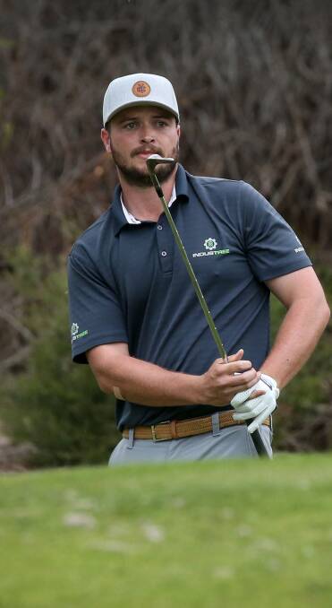 MAGIC: Clayton Bridges fired a spectacular 13-under 59 to win the big cup pro-am at Charlestown on Monday. Picture: Marina Neil