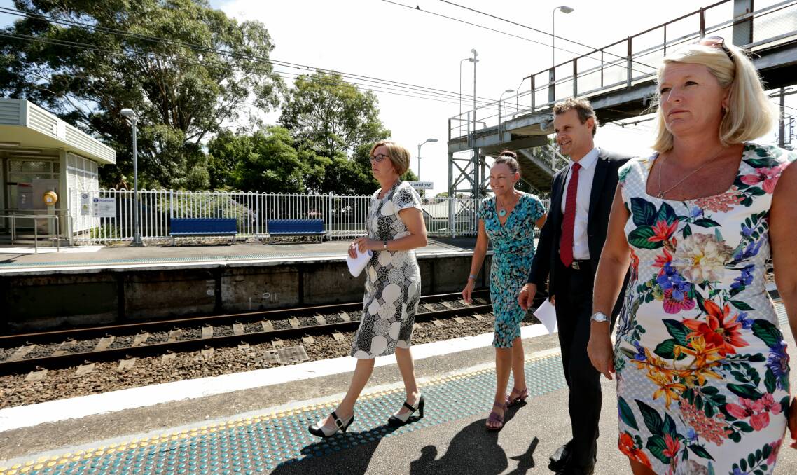 THE FIGHT IS LOST: Lake Macquarie MP Jodie Harrison says it would be "irresponsible" for the Labor Party to say it would reinstate heavy rail to Newcastle when it doesn't know how much it would cost. PICTURE: Simone De Peak