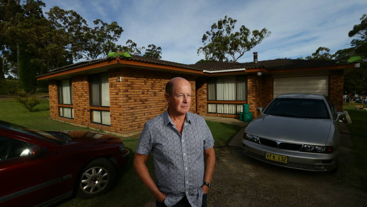Eddie Edwards could not access financing to sell his Williamtown home. PICTURE: Jonathan Carroll