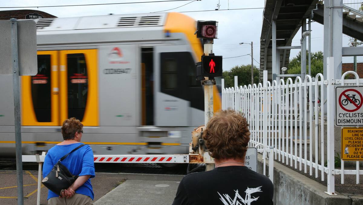 NO HURRY: The intercity train service between Newcastle and Sydney is notoriously slow. PICTURE: Max Mason-Hubers