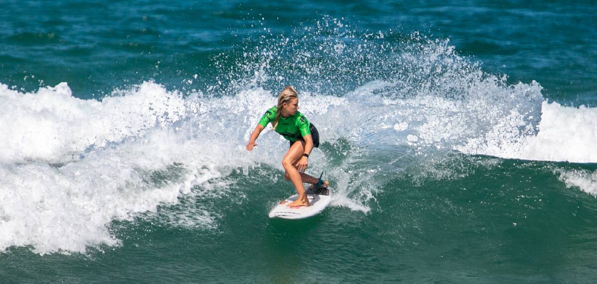 Ellie Lambkin in action at the Gold Coast Pro. Picture WSL