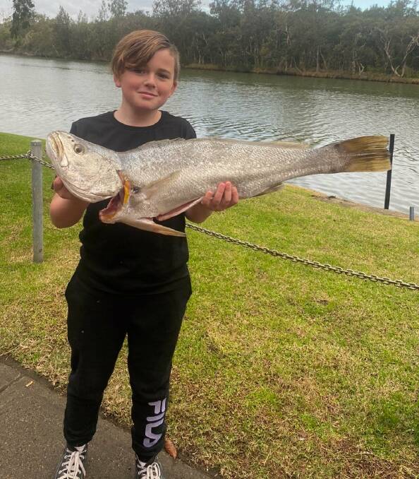 FISH OF THE WEEK: Teralba Lakesiders Fishing Club's Flynn Davies wins $45 courtesy of Sandgate Tackle Power for this 83cm mulloway caught in Lake Macquarie.