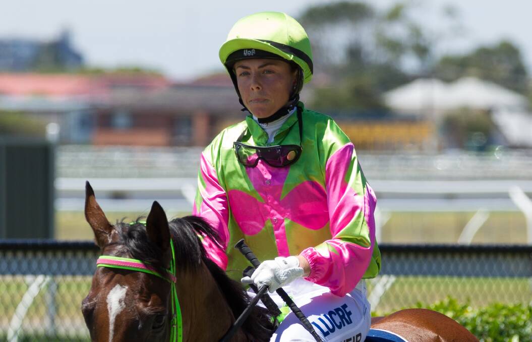 TOP START: Singleton jockey Mikayla Weir hopes to make the most her claim in city racing before finishing her apprenticeship in November. Picture: Max Mason-Hubers