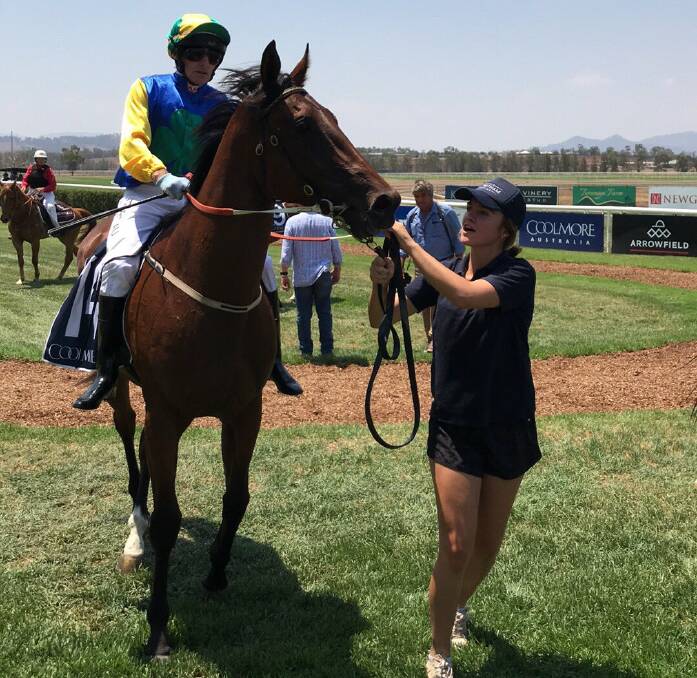 Very Sharp after winning on debut. Picture: Scone Race Club