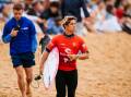 Morgan Cibilic before his quarter-finals at the Bells Beach Pro on Sunday. Picture by Ed Sloane, World Surf League