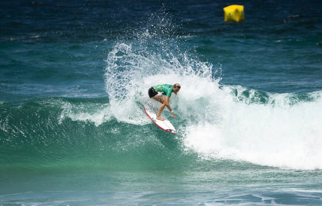 Sarah Baum in Brazil. Picture World Surf League