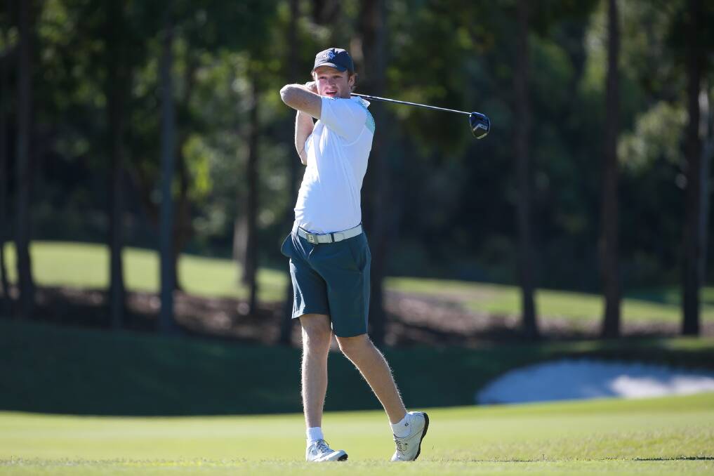 Bryce Pickin. Picture: David Tease/Golf NSW