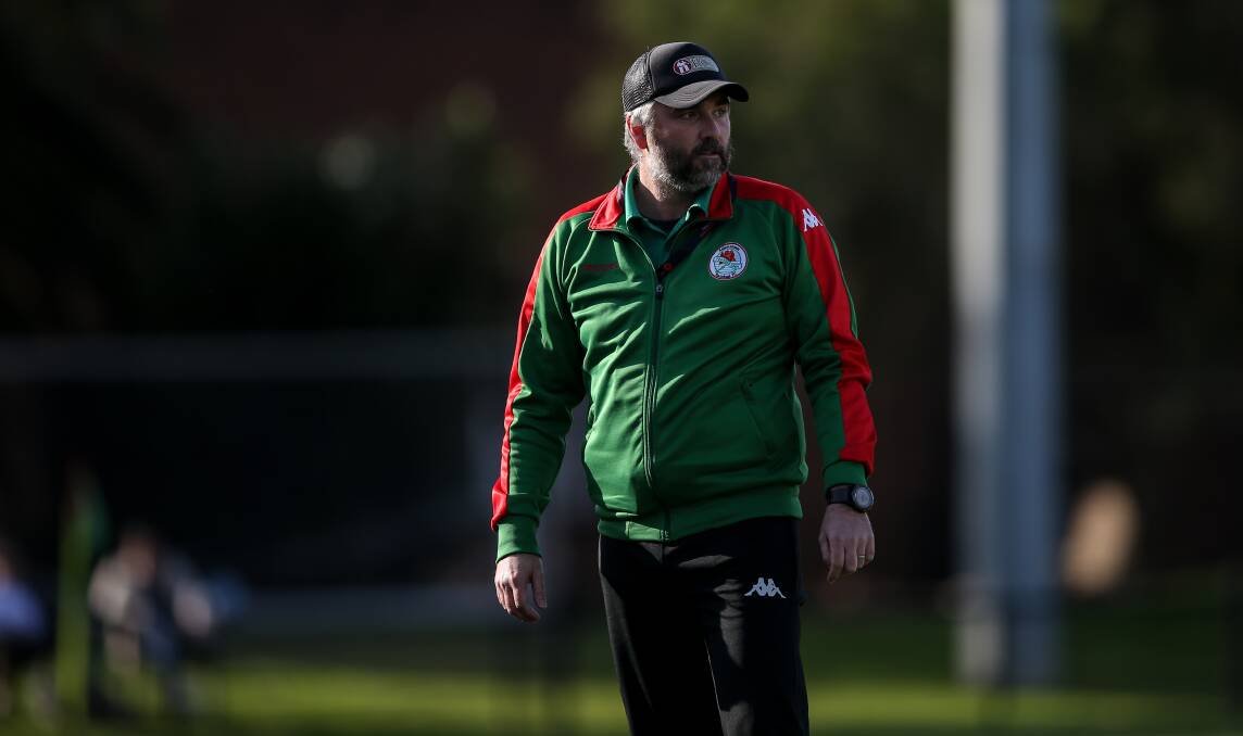 Adamstown coach Dave Rosewarne is stepping aside after this campaign following three years at the helm and eight years of heavy involvement at the NPL club. Picture by Marina Neil