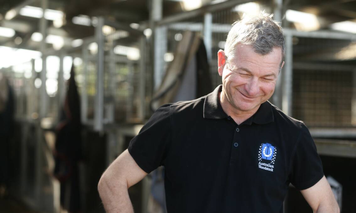 TALK OF THE TOWN: Newcastle trainer Kris Lees, pictured at his stables this week, will have a strong team involved in the inaugural The Hunter raceday at Broadmeadow on Saturday. Picture: Jonathan Carroll