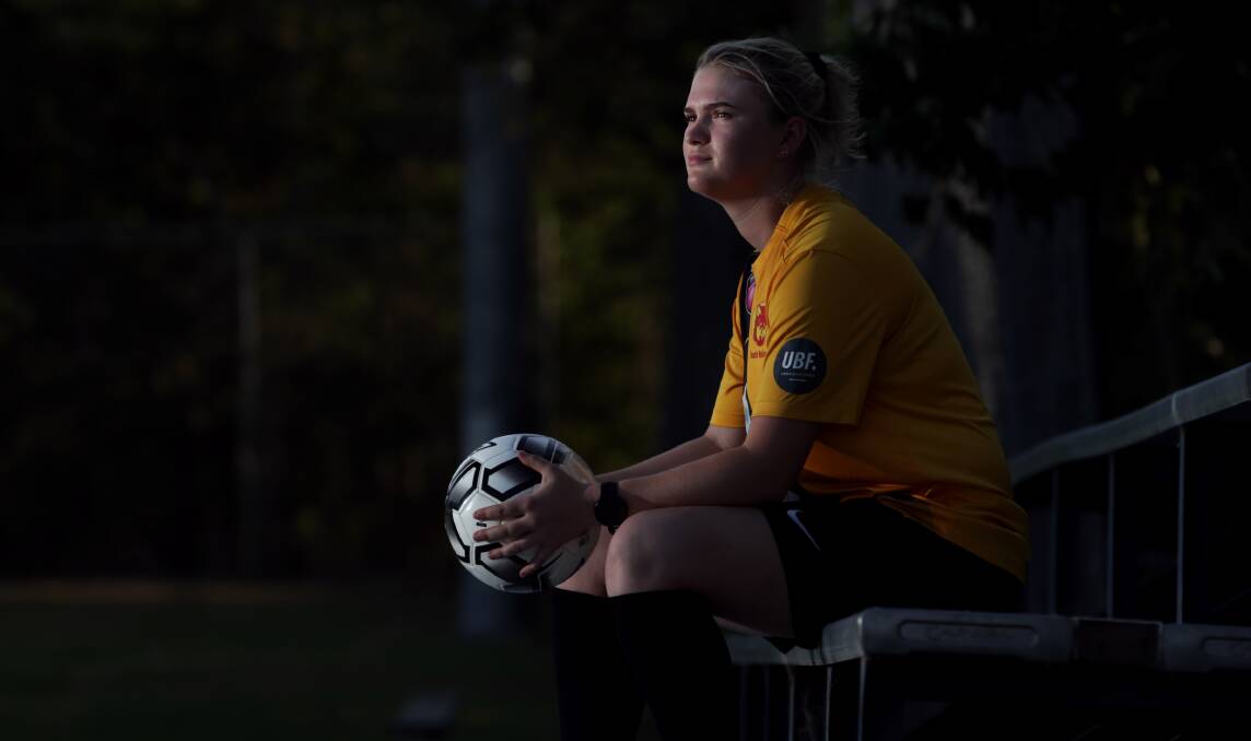 FIGHTING BACK: Former Young Matildas captain Kobie Ferguson will return to the WPL with South Wallsend this year after a stint with Manly. Picture: Simone de Peak