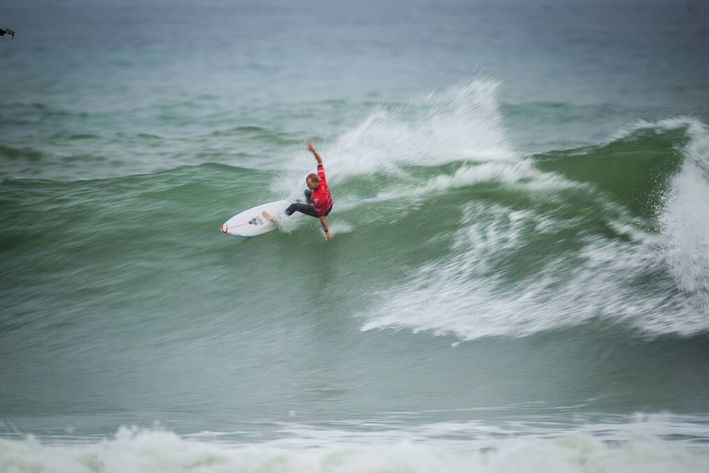 CARVING: Jackson Baker on finals day. Picture: WSL