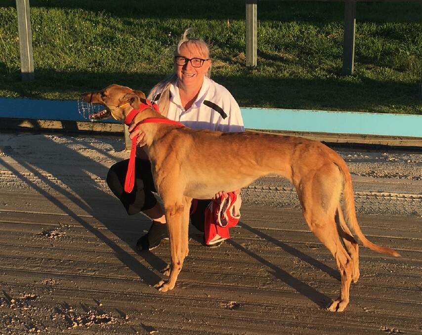 Leanne Grimwood. Picture: Maitland Greyhounds