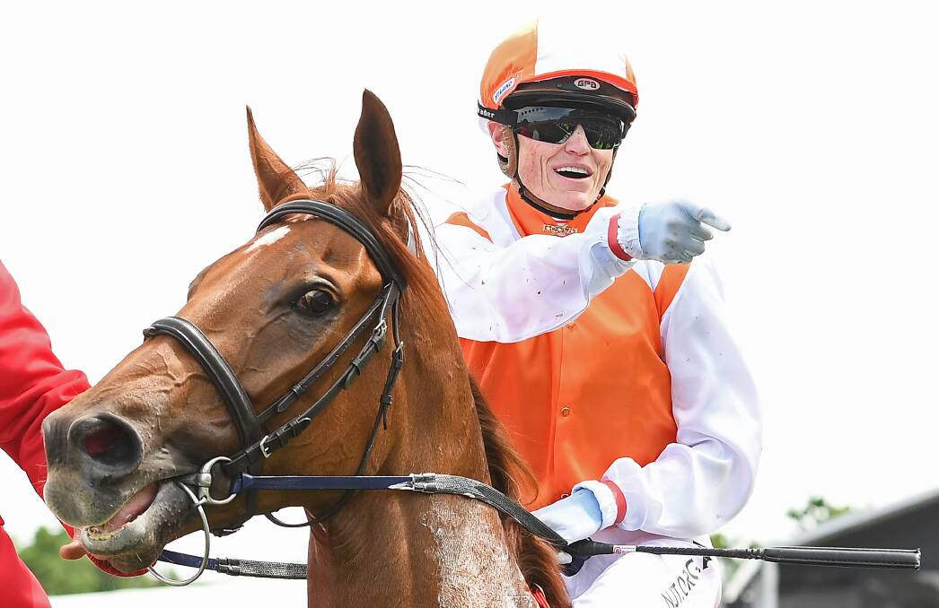 WINNER: Vow And Declare with jockey Craig Williams after the Melbourne Cup victory. Picture: Getty Images