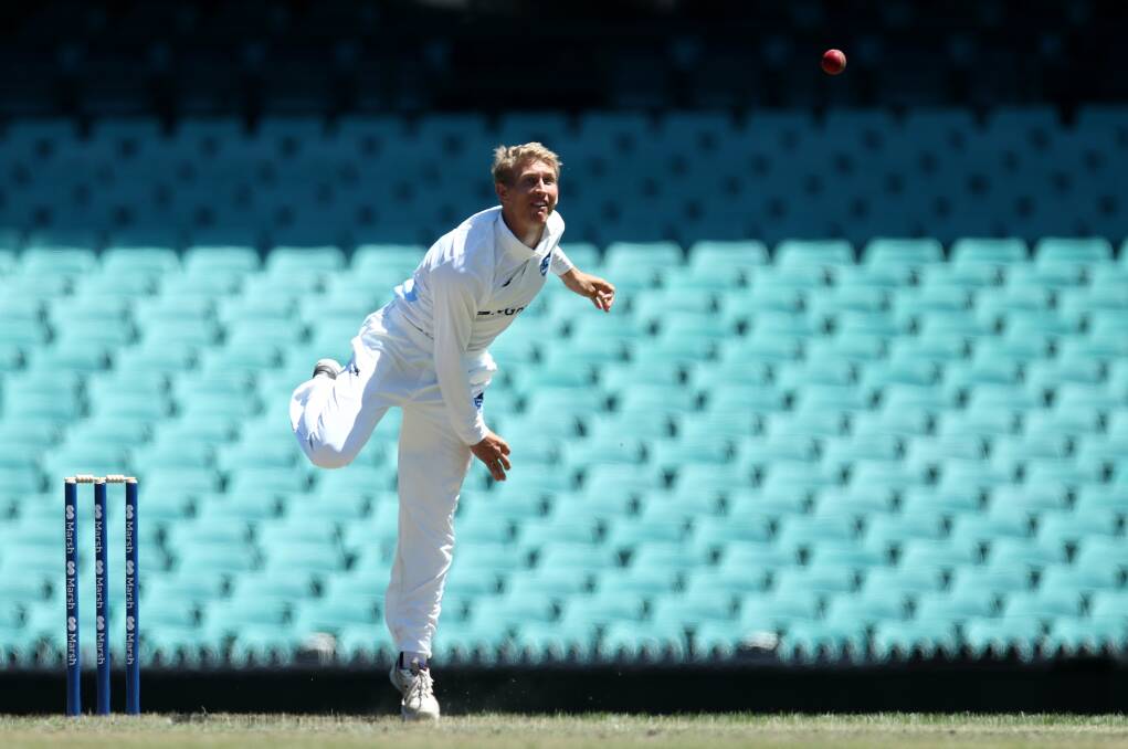 Toby Gray in action for NSW on Tuesday. Picture Getty Images