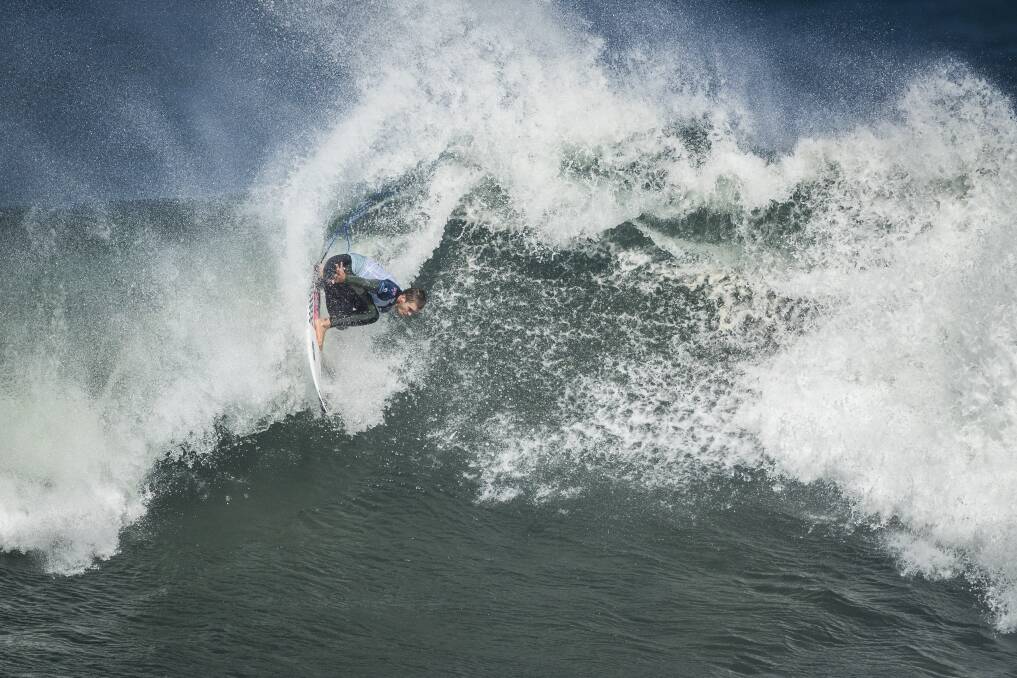 Ryan Callinan in his heat on Friday. Picture: WSL