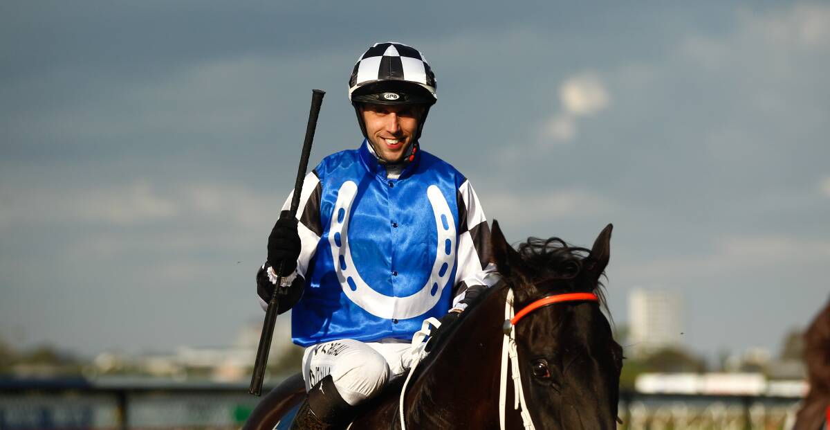 BACK: Brenton Avdulla on Special Reward after their Newcastle Newmarket win. Picture: Jonathan Carroll