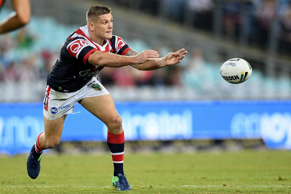 SETBACKS: Paul Carter at the Roosters this year. Picture: AAP Image
