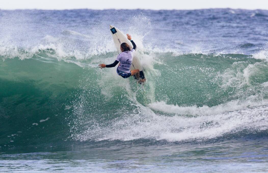 Merewether's Philippa Anderson is closing on a Challenger Series spot heading into Surfest.