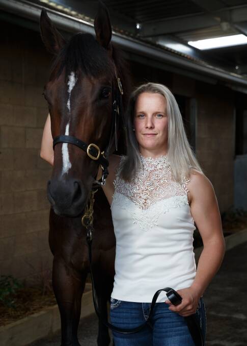 WAITING GAME: Jockey Sammie Clenton is hoping to ride 100 winners in a season for the first time. Picture: Max Mason-Hubers