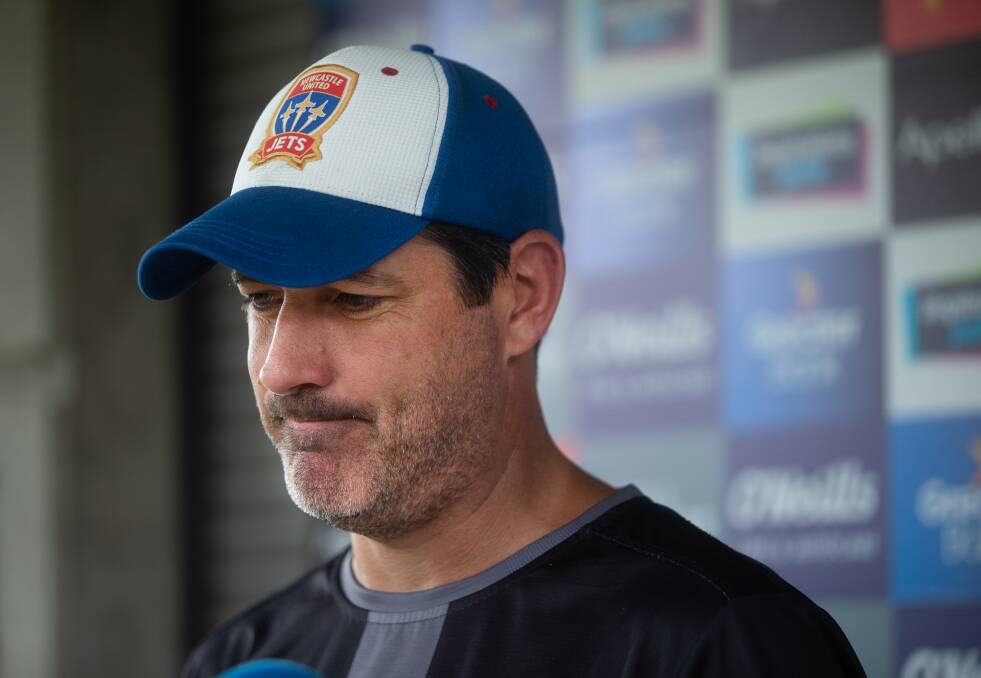FRUSTRATED: Jets coach Craig Deans.