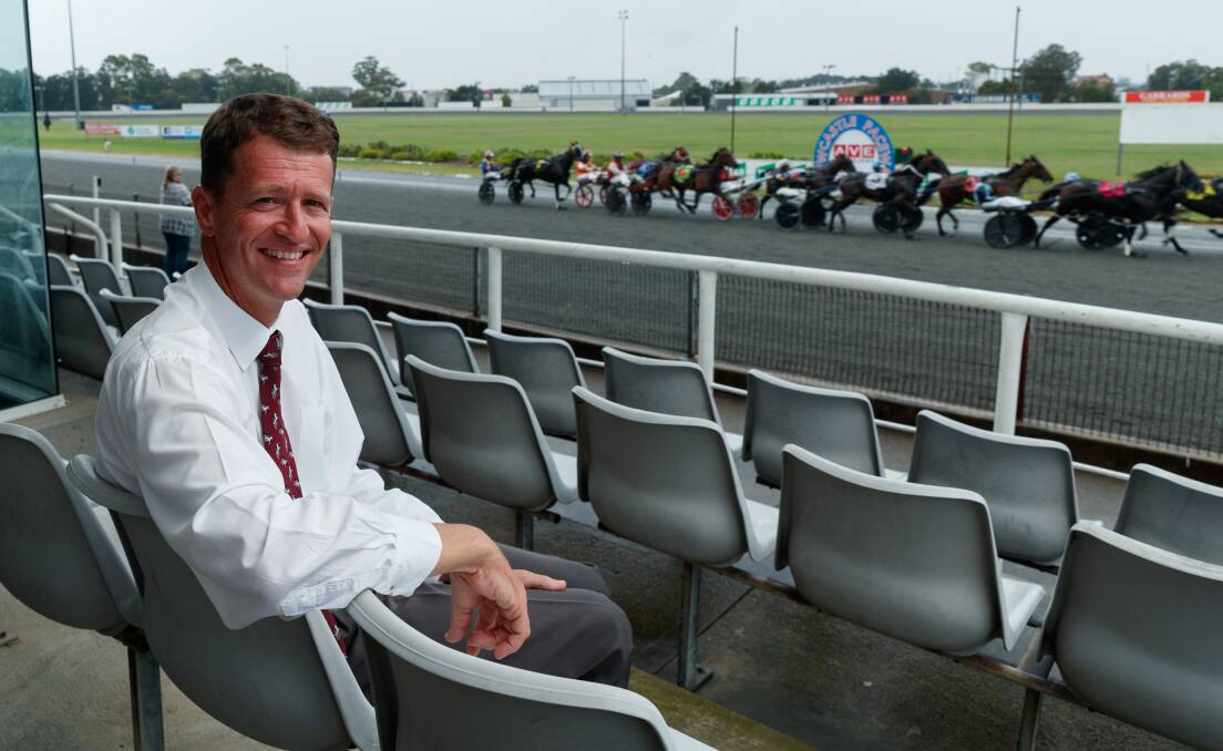 Former Newcastle Harness Racing Club boss Wayne Smith. Picture by Max Mason-Hubers