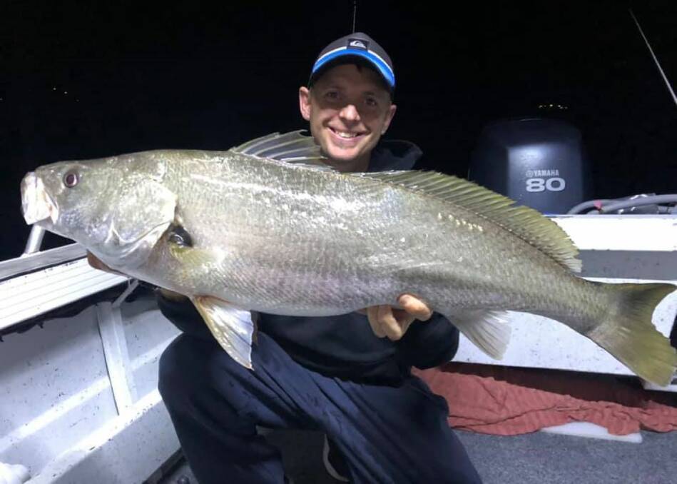 FISH OF THE WEEK: Tyler Walkey and Kyle Noah win the $45 prize from Tackle Power Sandgate for three jewfish hooked in Lake Macquarie midweek. The pair landed 98cm, 104cm and 108cm beauties.