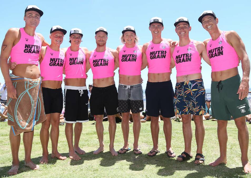 The male qualifiers on Sunday.