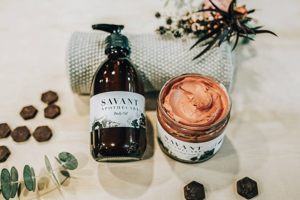 ALL NATURAL: Handmade items from Savant Apothecary offer a clean and natural alternative. Photo: Supplied.