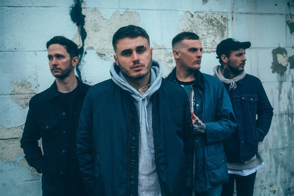 FINALE: The upcoming tour could be English emo-punk band Moose Blood's last trip to Australia in the foreseeable future. 