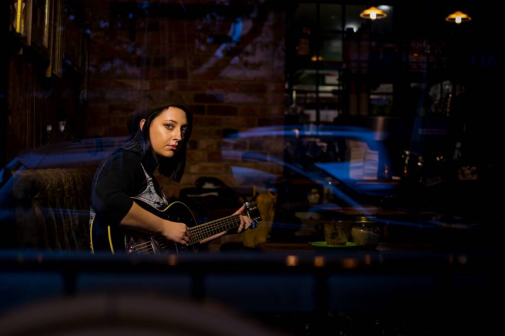 REAL FEELING: Demi Mitchell will release her second album The Overflow next Monday. Picture: Simon McCarthy