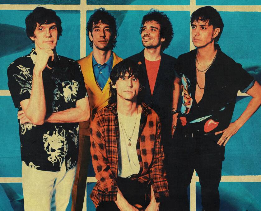 HEADLINER: The Strokes have already agreed to perform at the rescheduled Splendour In The Grass in October.