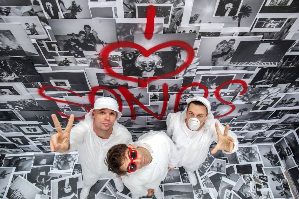 LAUNCH: The Thundamentals are promoting their new album I Love Songs with a series of pop-up shows. Picture: Like Eblen