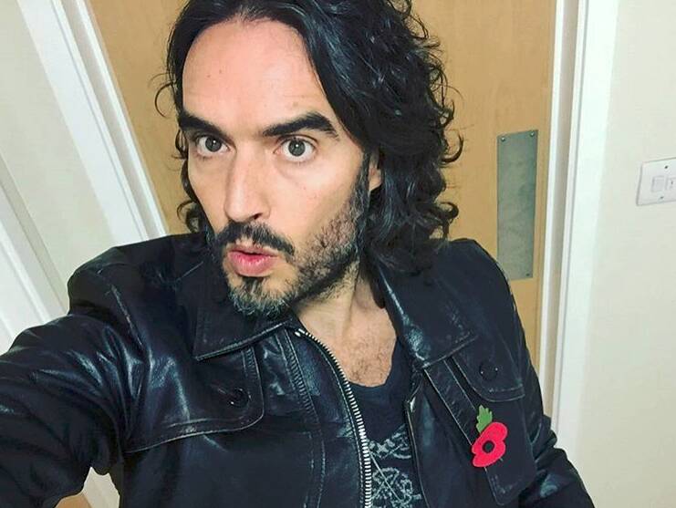 REFORMED: Russell Brand has reined in his old bad boy antics.