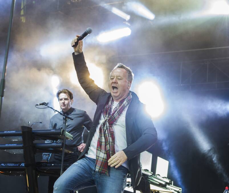 IN FORM: Simple Minds have received rave reviews for their US tour earlier this month ahead of their exclusive Supercars show on Saturday night at No.1 Sportsground. Picture: Kerry Kissell