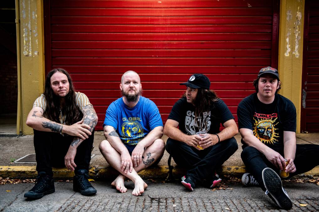 SLACKERS: Brisbane grunge revivalists Violent Soho needed to reject external ambitions and rediscover their passion to make their second No.1 album Everything Is A-OK. Picture: Ian Laidlaw