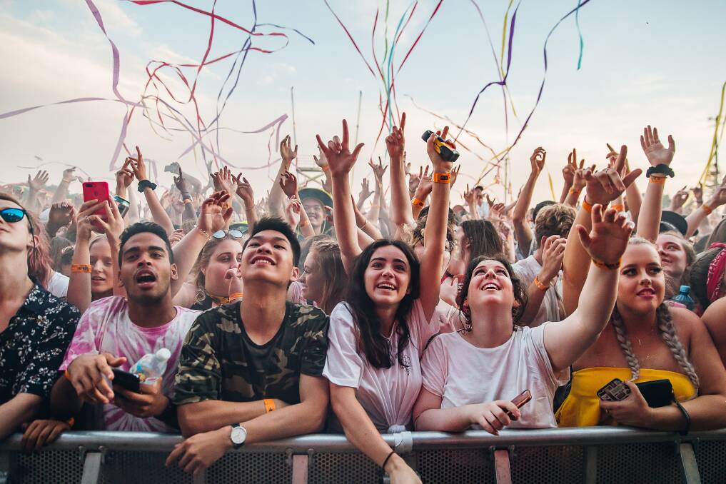 PARTY TIME: This That music festival will have an expanded site when it returns next Saturday. Picture: Jordan Munns