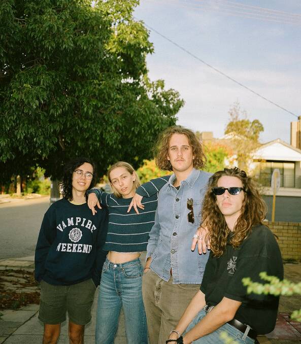 HOPEFUL: Perth indie band Spacey Jane are expected to lead the Aussie charge in triple j's Hottest 100.