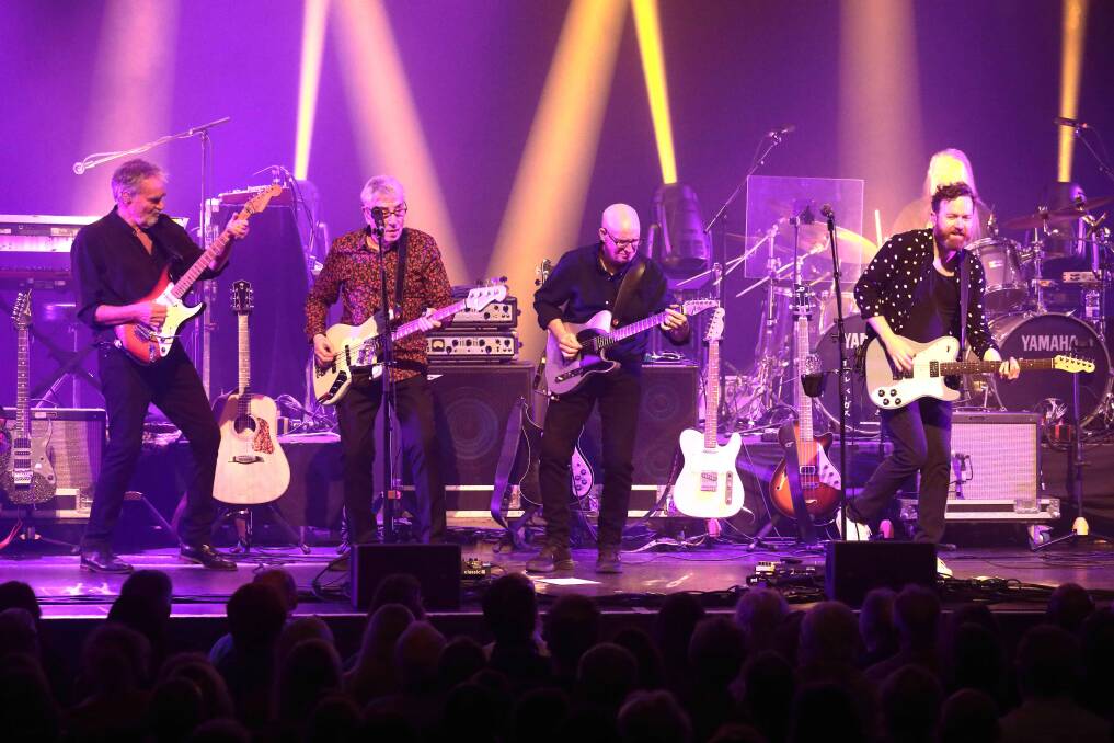 Founding 10cc member Graham Gouldman, second from left, says performing live around the world remains pivotal to the soft-rock legends. Picture supplied.