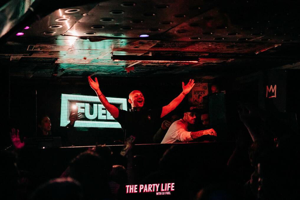 DROPPING BEATS: DJ Fuel tried to keep dance culture alive even when nightclubs were closed.
