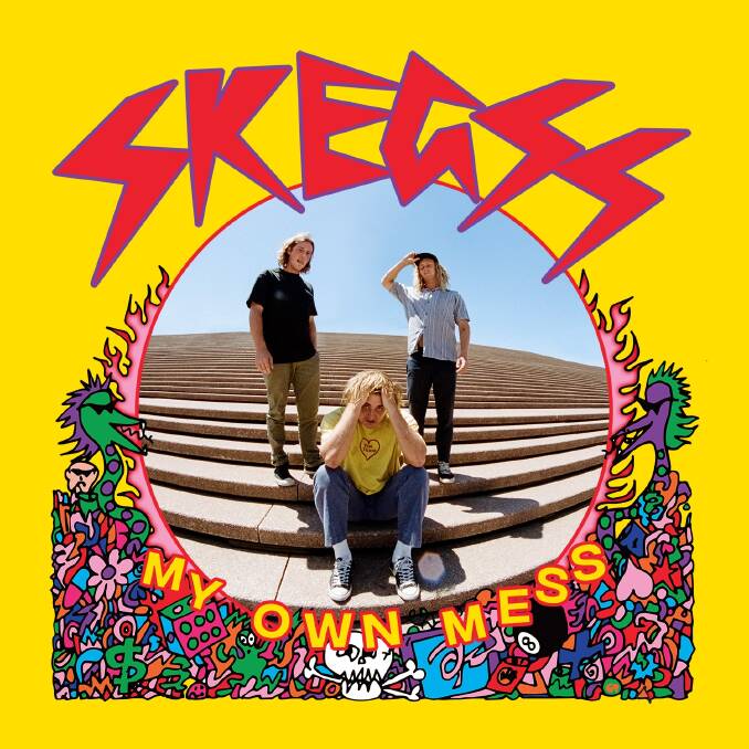 SWEET MESS: Skegss have finally released their debut album.