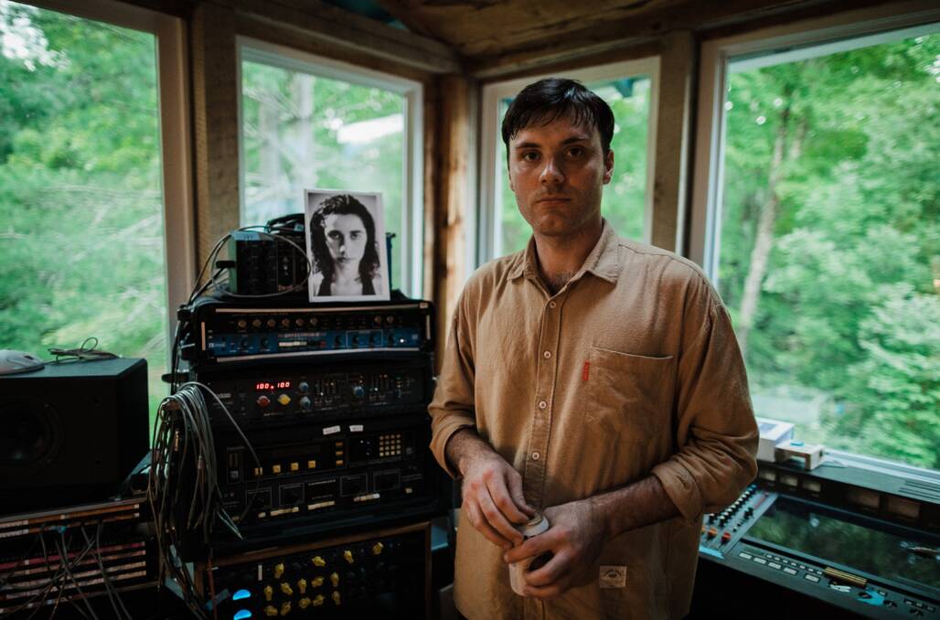 INSPIRED: Newcastle multi-instrumentalist Alex Knight, aka Brightness, recorded his forthcoming second album near the famous Ashokan Reservoir in upstate New York.
